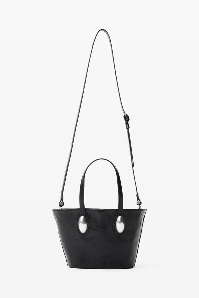 Alexander Wang Bags Women Dome Small Tote Bag In Crackle Patent Leather