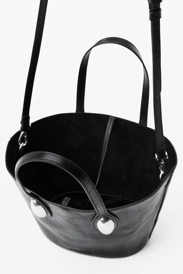 Alexander Wang Bags Women Dome Small Tote Bag In Crackle Patent Leather