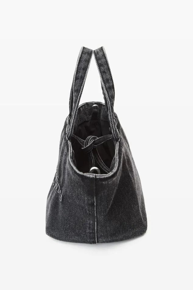 Alexander Wang Bags Women Small Punch Tote In Cotton Denim