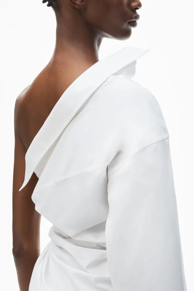 Alexander Wang Dresses Women Tailored Asymmetric Midi Dress