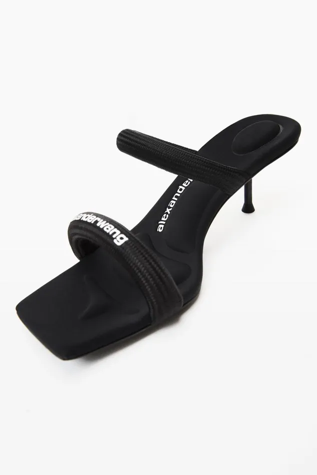 Alexander Wang Shoes Women Jessie 55mm Nylon Tubular Low Sandal
