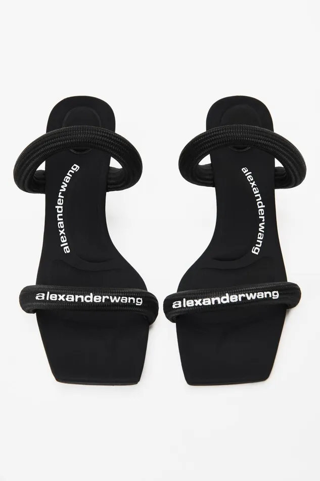 Alexander Wang Shoes Women Jessie 55mm Nylon Tubular Low Sandal