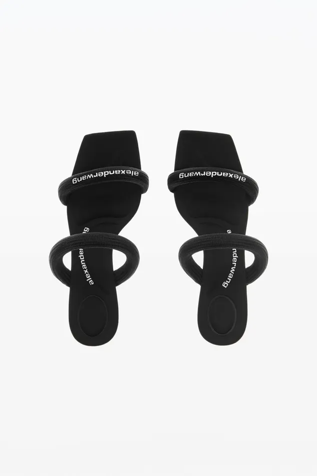 Alexander Wang Shoes Women Jessie 55mm Nylon Tubular Low Sandal