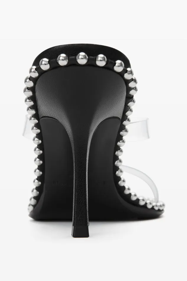 Alexander Wang Shoes Women Nova 85mm Strappy Pvc Sandal