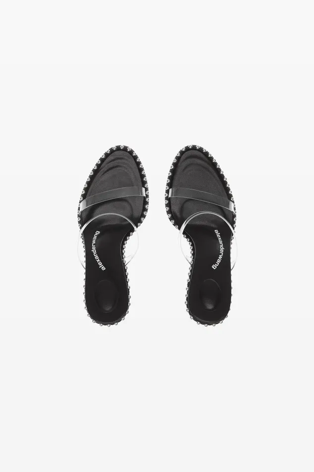 Alexander Wang Shoes Women Nova 85mm Strappy Pvc Sandal