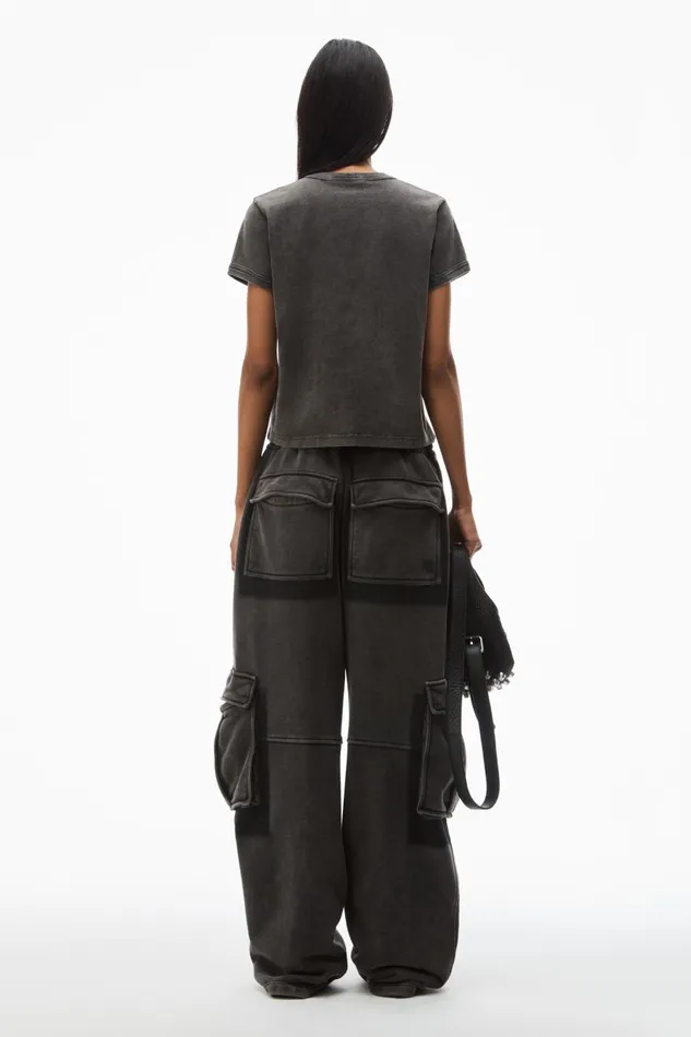 Alexander Wang TShirts Women 00 Graphic Ringer Tee In Cotton