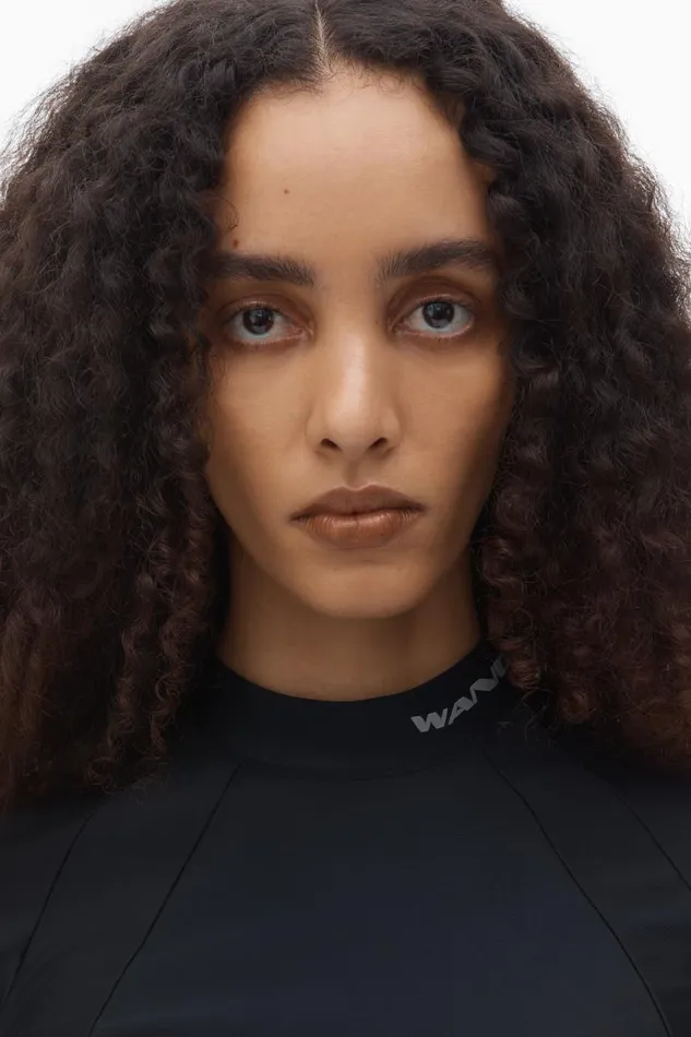 Alexander Wang Tops and Shirts Women LogoDetailed Rash Guard