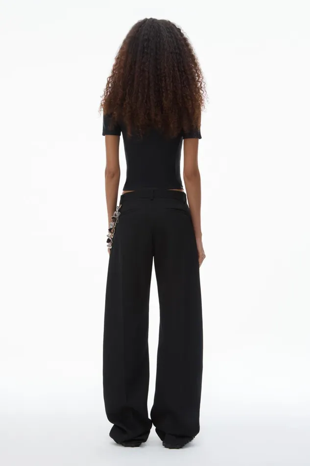 Alexander Wang Tops and Shirts Women LogoDetailed Rash Guard