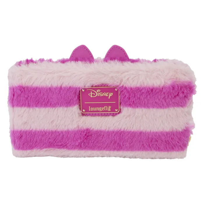 Alice In Wonderland Exclusive Cheshire Cat Plush Zip Around Wristlet Wallet Unisex Loungefly Bags and Wallets Alice In Wonderland Exclusive Cheshire Cat Plush Zip Around Wristlet Wallet Unisex Loungefly Bags and Wallets