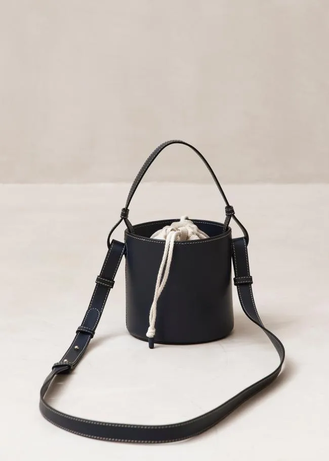 ALOHAS Bags The U 8211 Blue Leather Handbag 8211 Women