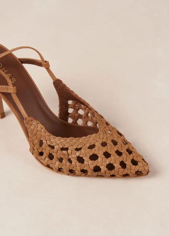 ALOHAS Heels Sandstorm 8211 Brown LaceUp Pumps 8211 Women