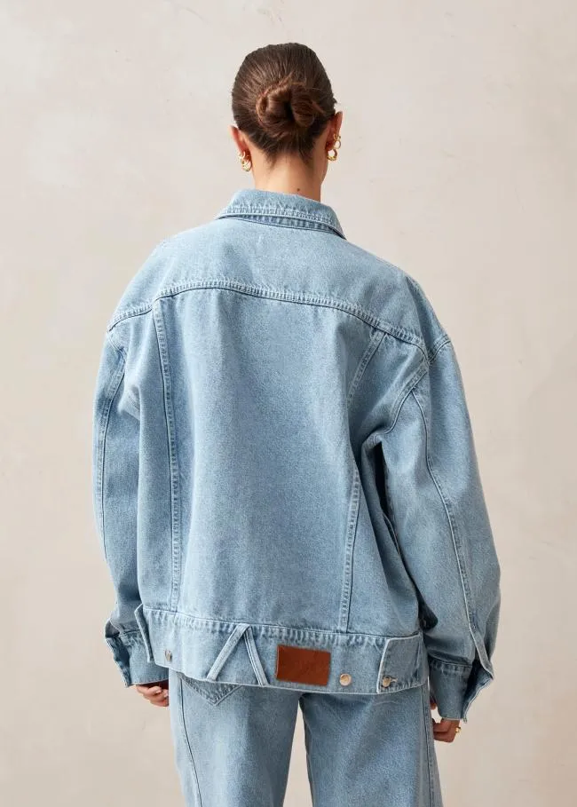ALOHAS Jackets Alaska 8211 Blue Denim Jacket 8211 Women