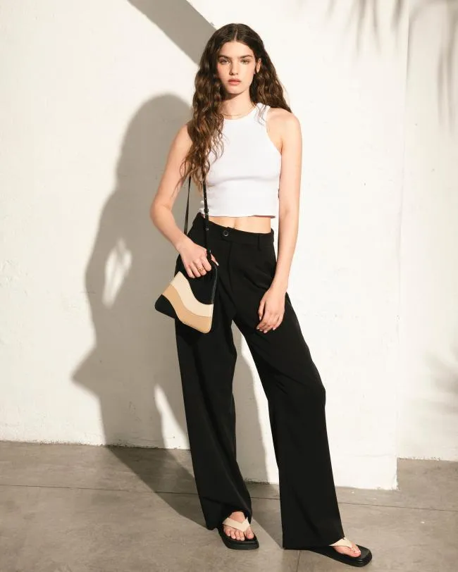 ALOHAS Pants Protagonist 8211 Black Pants 8211 Women