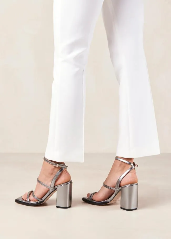 ALOHAS Sandals Alexa 8211 Silver Vegan Sandals 8211 Women