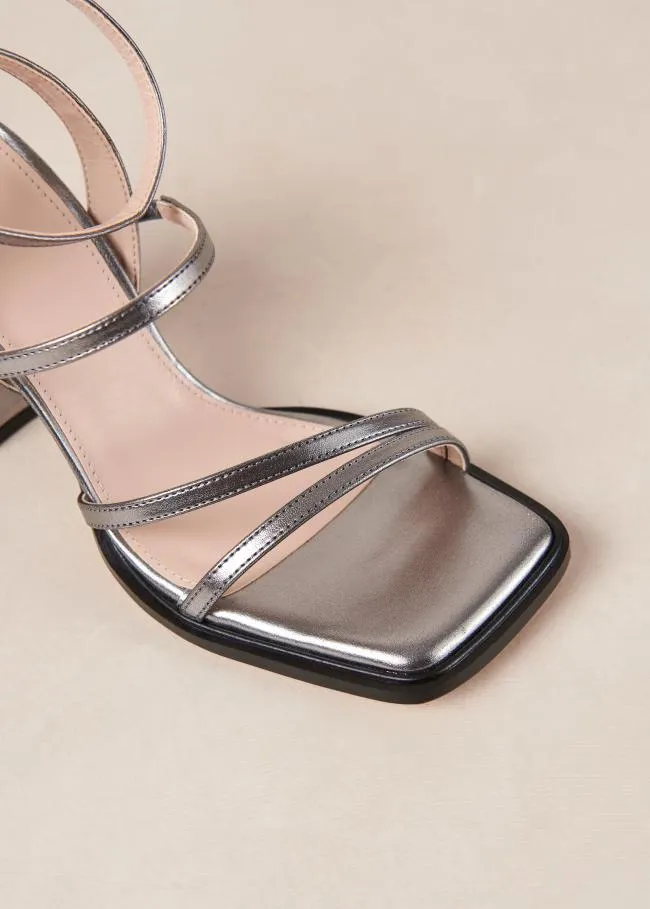 ALOHAS Sandals Alexa 8211 Silver Vegan Sandals 8211 Women