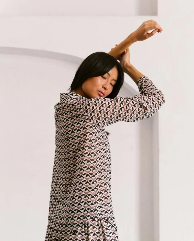 ALOHAS Shirts Rumours 8211 Black And Brown Top 8211 Women