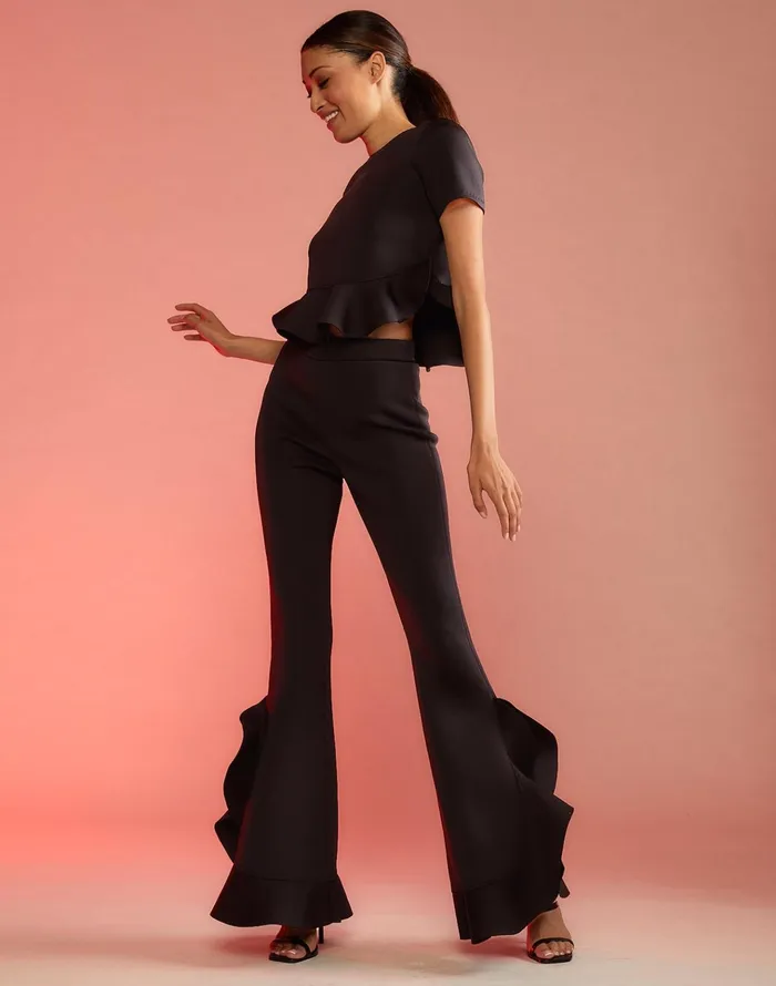 Astro Pant 8211 Black Women Cynthia Rowley Bottoms