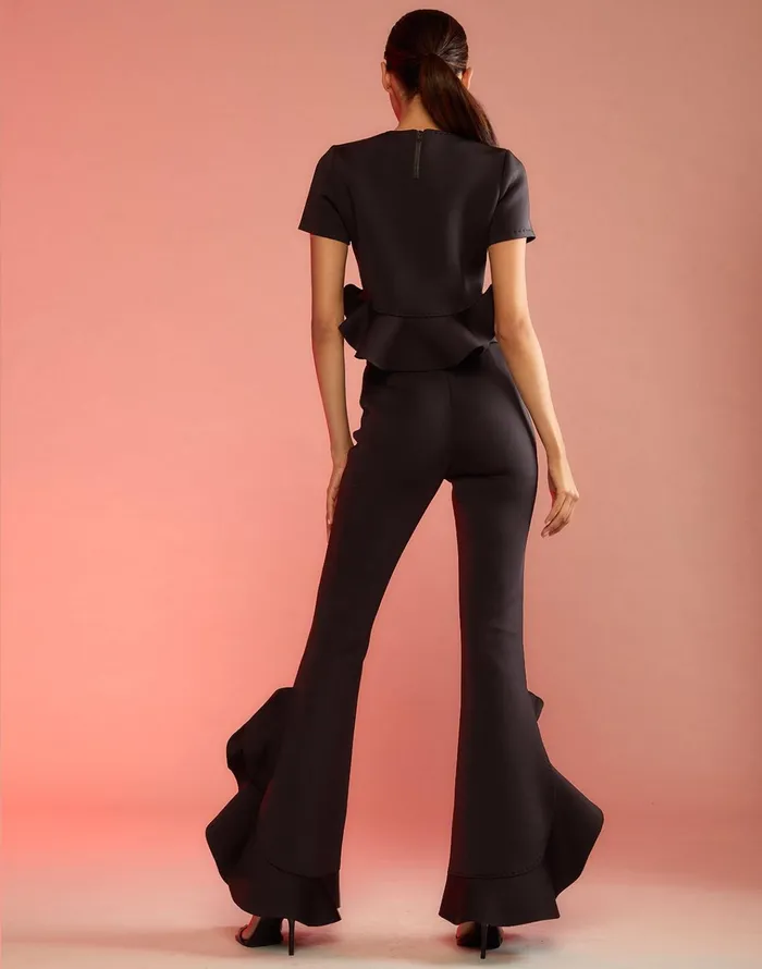 Astro Pant 8211 Black Women Cynthia Rowley Bottoms
