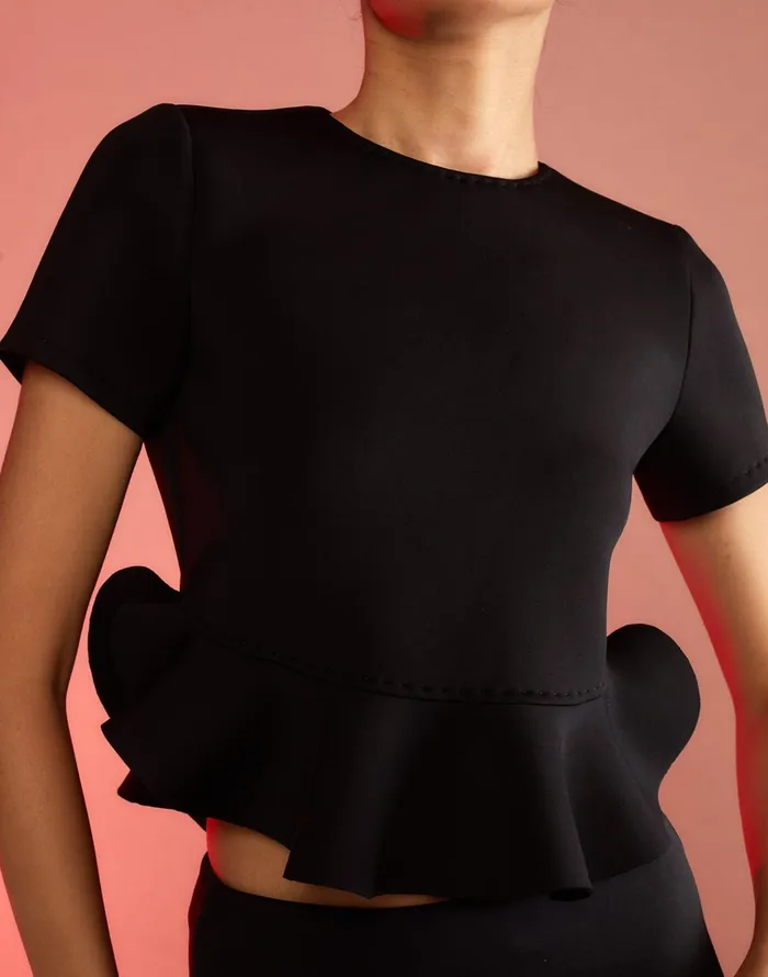 Astro Top 8211 Black Women Cynthia Rowley Tops