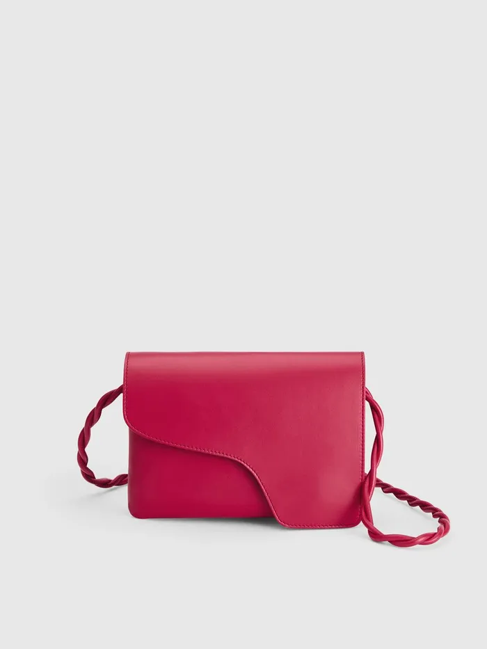 ATP Atelier Crossbody Bags Duronia Geranio Nappa Mini Crossbody Bag Geranio 8211 Women ATP Atelier Crossbody Bags Duronia Geranio Nappa Mini Crossbody Bag Geranio 8211 Women