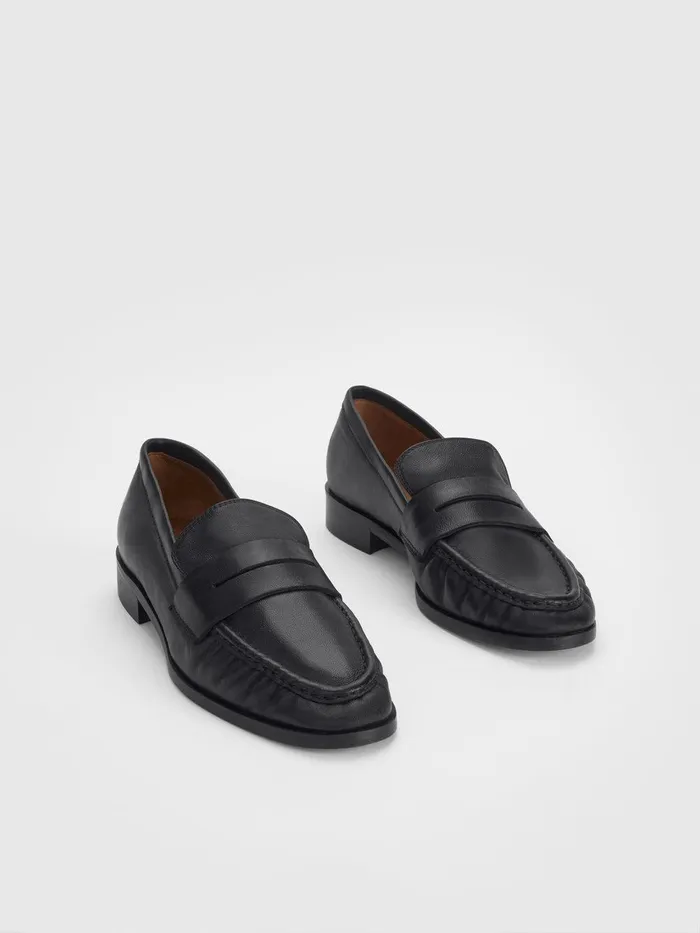 ATP Atelier Loafers Airola Black Nappa Loafers Black 8211 Women