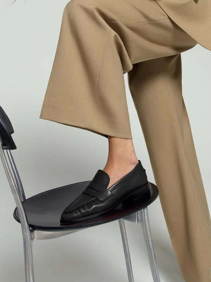 ATP Atelier Loafers Airola Black Nappa Loafers Black 8211 Women