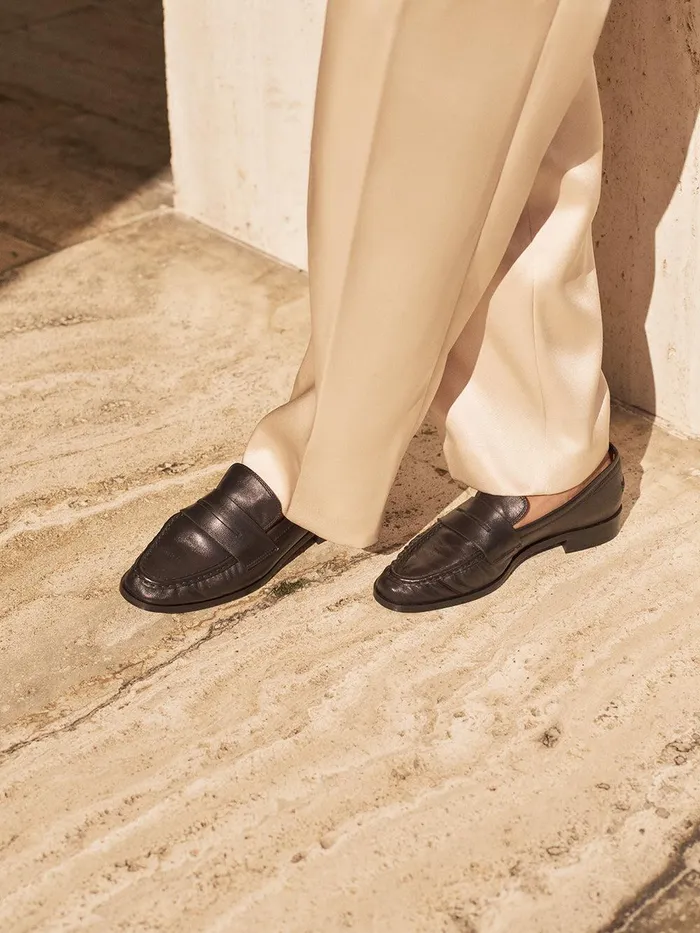ATP Atelier Loafers Airola Black Nappa Loafers Black 8211 Women