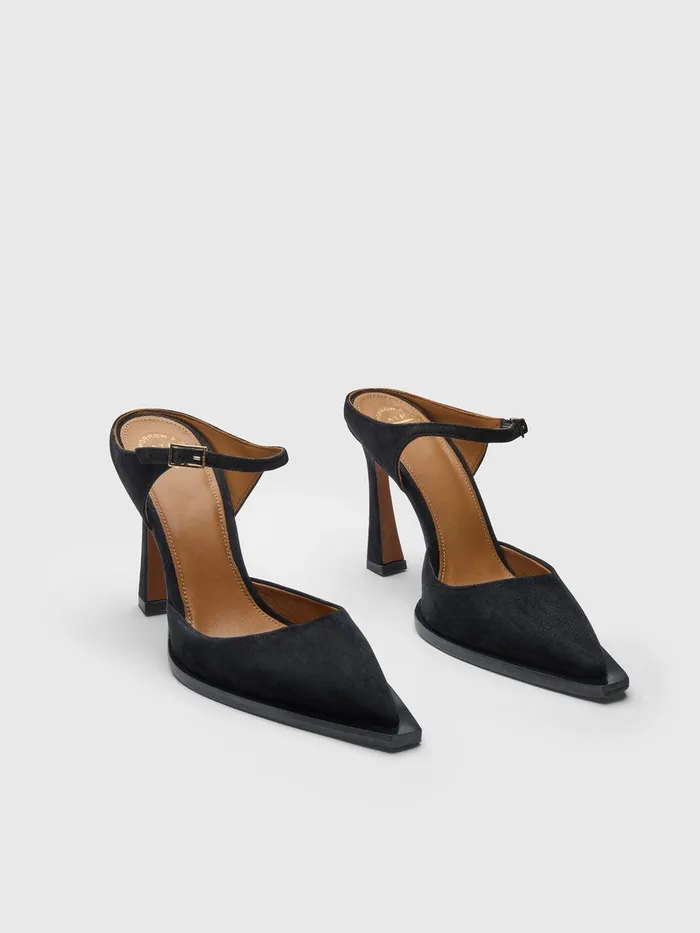 ATP Atelier Pumps and Heels Zimella Black Suede Pumps Black 8211 Women