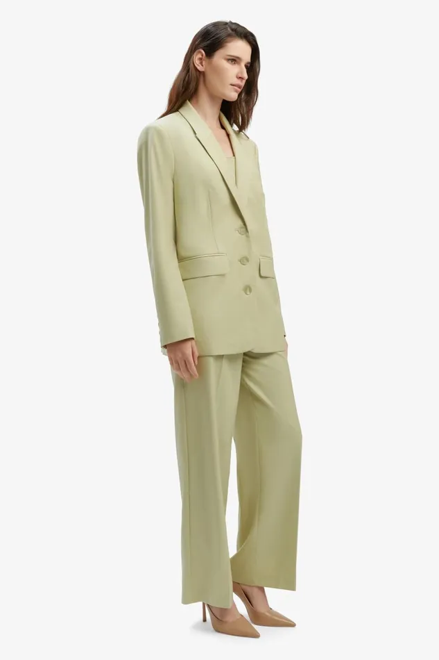 Bardot Blazers Charlize Blazer In Pale Khaki 8211 Women