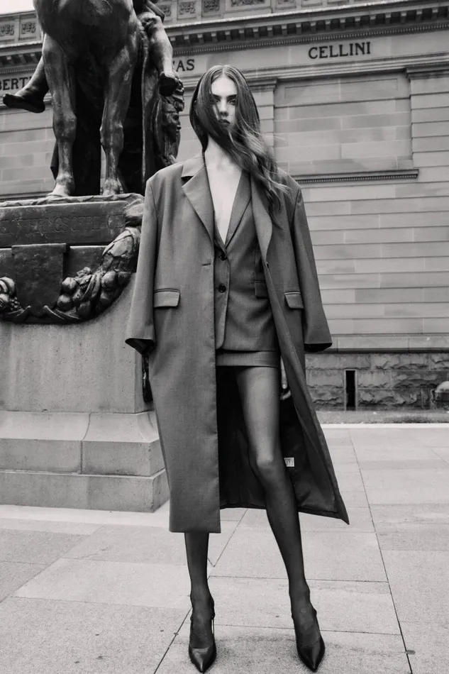 Bardot Coats Maika Oversized Coat In Dark Grey 8211 Women Bardot Coats Maika Oversized Coat In Dark Grey 8211 Women