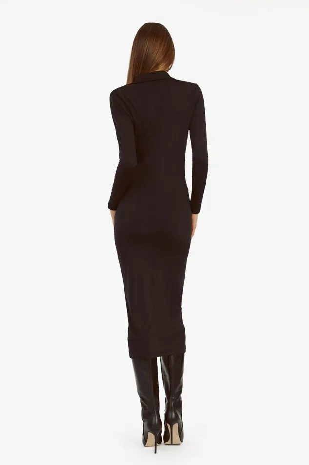 Bardot Day To Night Dresses Lorel Midi Dress In Black 8211 Women Bardot Day To Night Dresses Lorel Midi Dress In Black 8211 Women