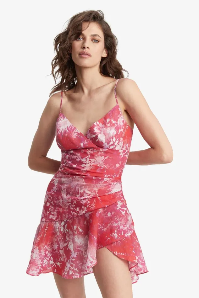 Bardot Day To Night Dresses Sorella Mini Dress In Pink Floral 8211 Women Bardot Day To Night Dresses Sorella Mini Dress In Pink Floral 8211 Women