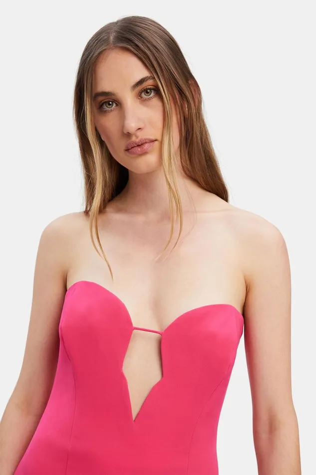 Bardot Party Dresses Eleni Mini Dress In Pop Pink 8211 Women Bardot Party Dresses Eleni Mini Dress In Pop Pink 8211 Women