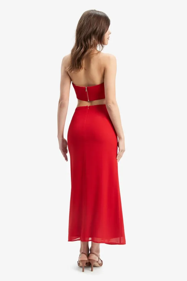 Bardot Party Tops Akasha Flower Top In Deep Red 8211 Women Bardot Party Tops Akasha Flower Top In Deep Red 8211 Women