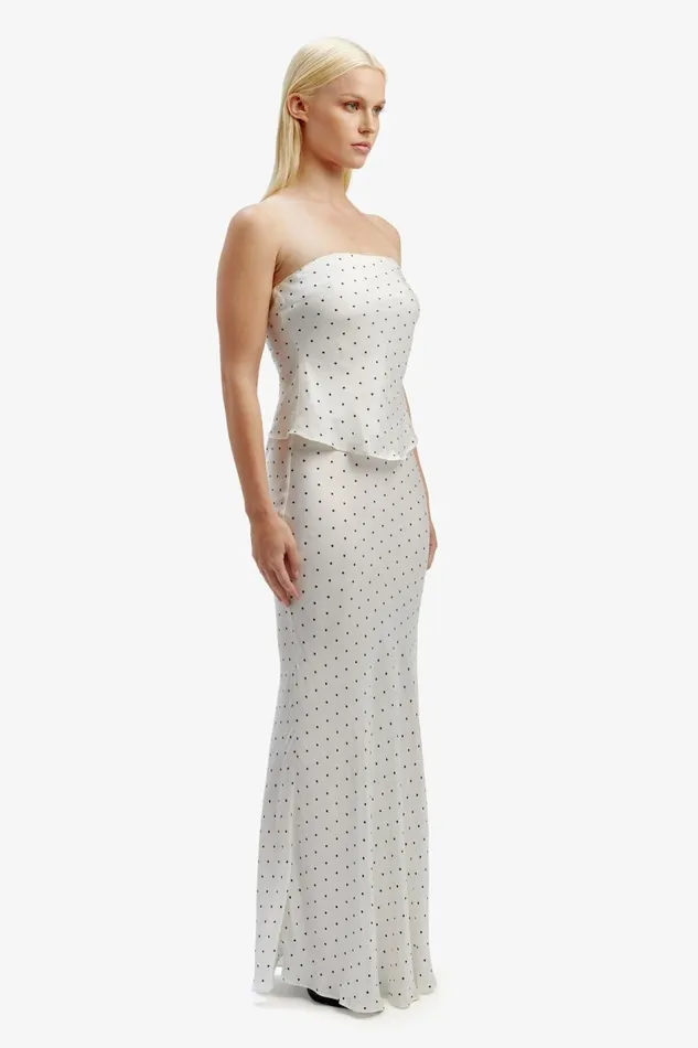 Bardot Skirts Isadore Maxi Skirt In BW Spot 8211 Women