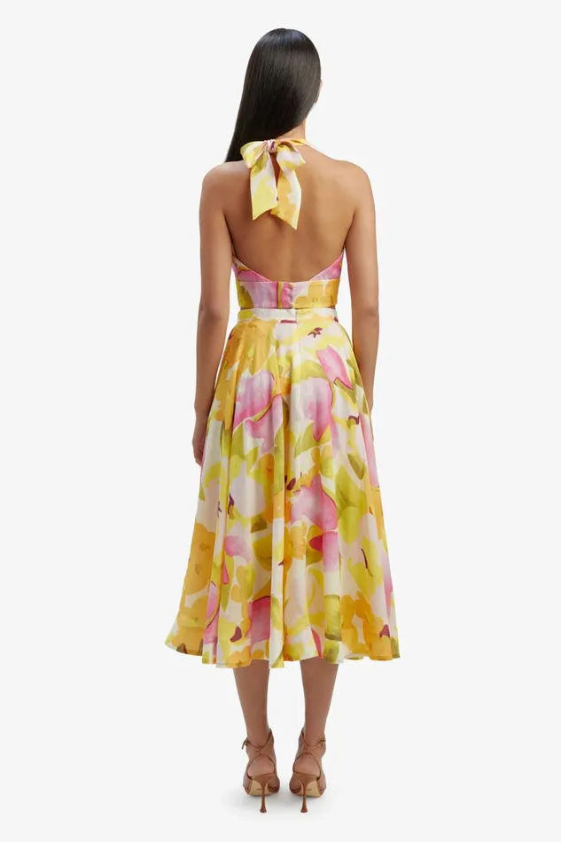 Bardot Skirts Mirabelle Midi Skirt In Wall Flrl 8211 Women Bardot Skirts Mirabelle Midi Skirt In Wall Flrl 8211 Women