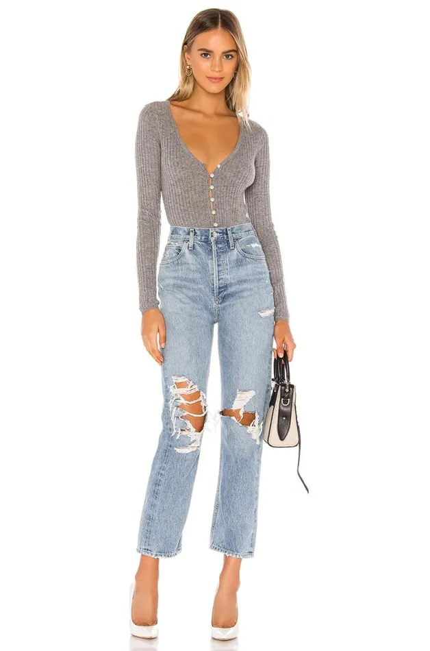 Baxter Cardigan Grey Women Lovers and Friends Sweaters and Knits