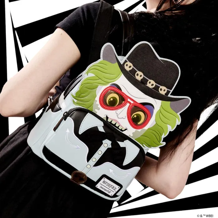 Beetlejuice Exclusive Western Cosplay Mini Backpack Unisex Loungefly Backpacks