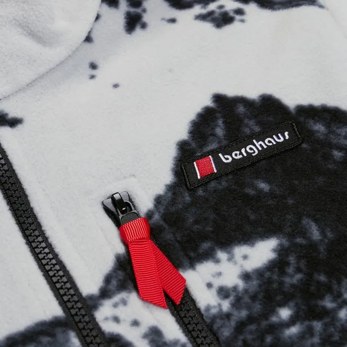 Berghaus Fleece Prism Print Trango Halfzip Fleece 8211 GreyBlack 8211 MenWomen