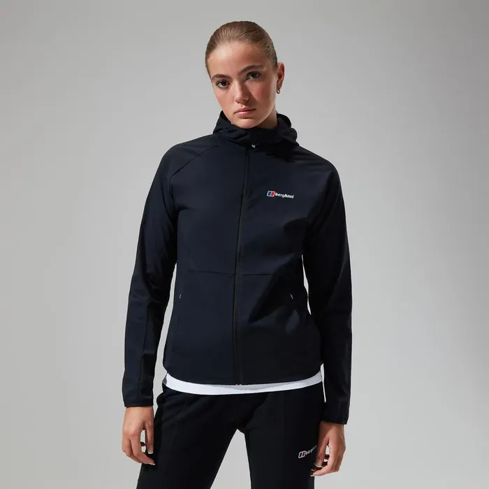 Berghaus Fleece Urban Arrina Full Zip Hooded Jacket 8211 Black 8211 Women