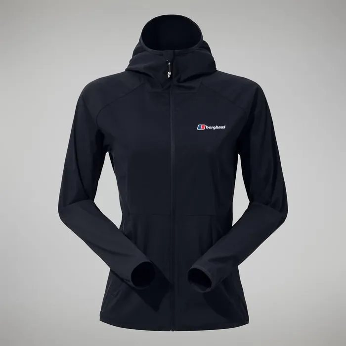 Berghaus Fleece Urban Arrina Full Zip Hooded Jacket 8211 Black 8211 Women