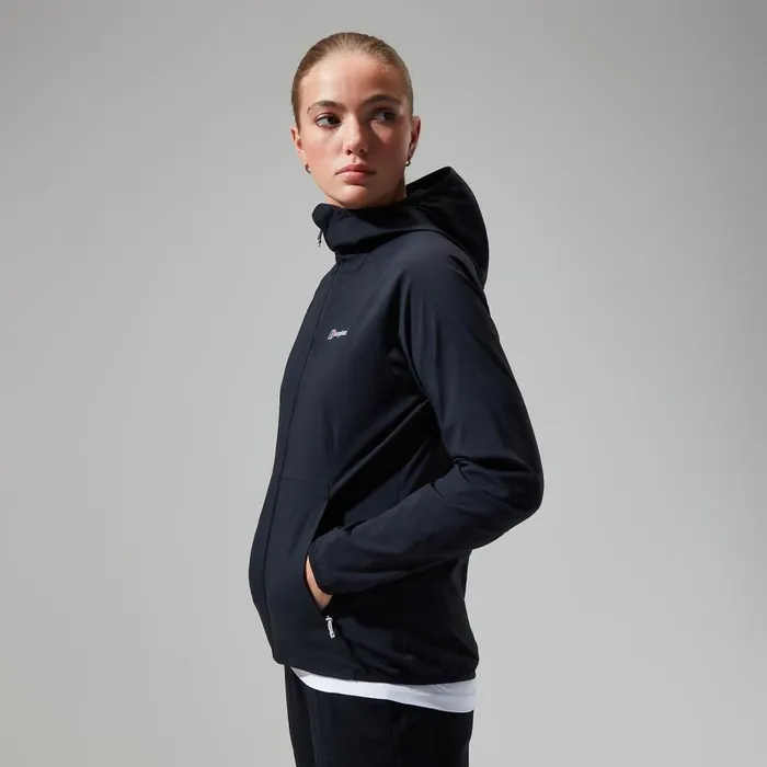 Berghaus Fleece Urban Arrina Full Zip Hooded Jacket 8211 Black 8211 Women