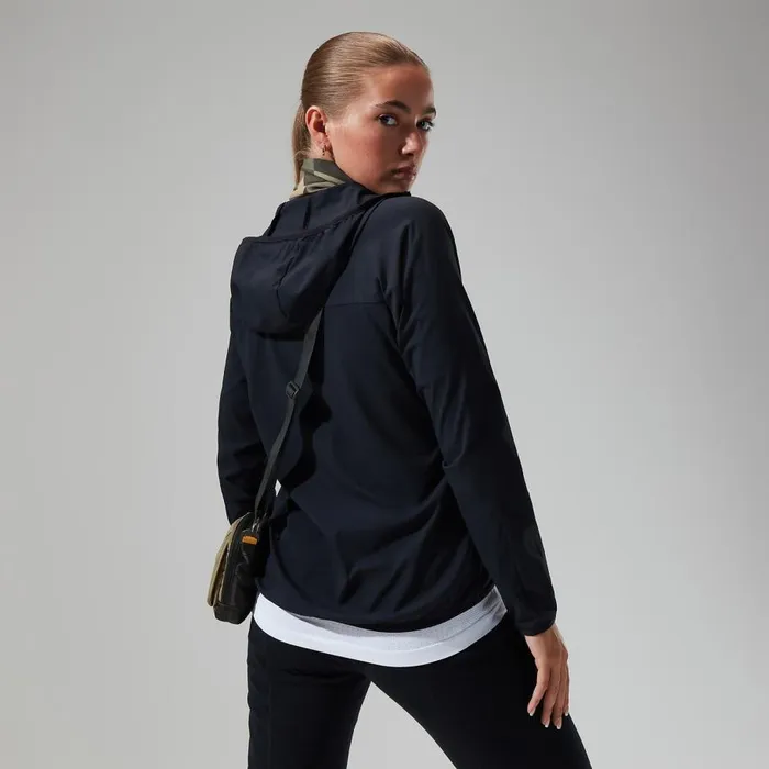 Berghaus Fleece Urban Arrina Full Zip Hooded Jacket 8211 Black 8211 Women