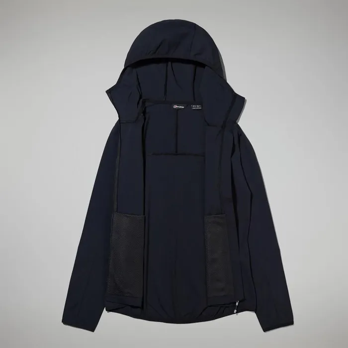 Berghaus Fleece Urban Arrina Full Zip Hooded Jacket 8211 Black 8211 Women
