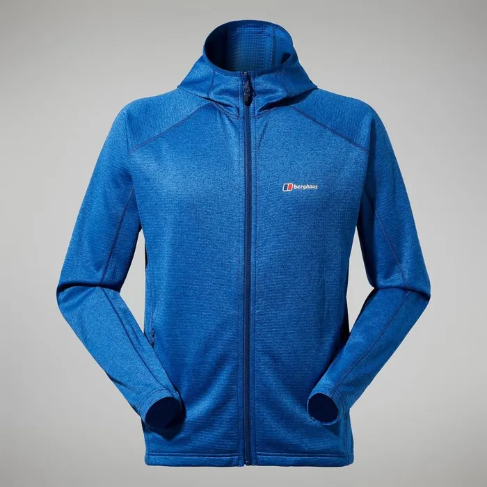 Berghaus Fleece Urban Spitzer Hooded Jacket Interactive 8211 Blue 8211 Men