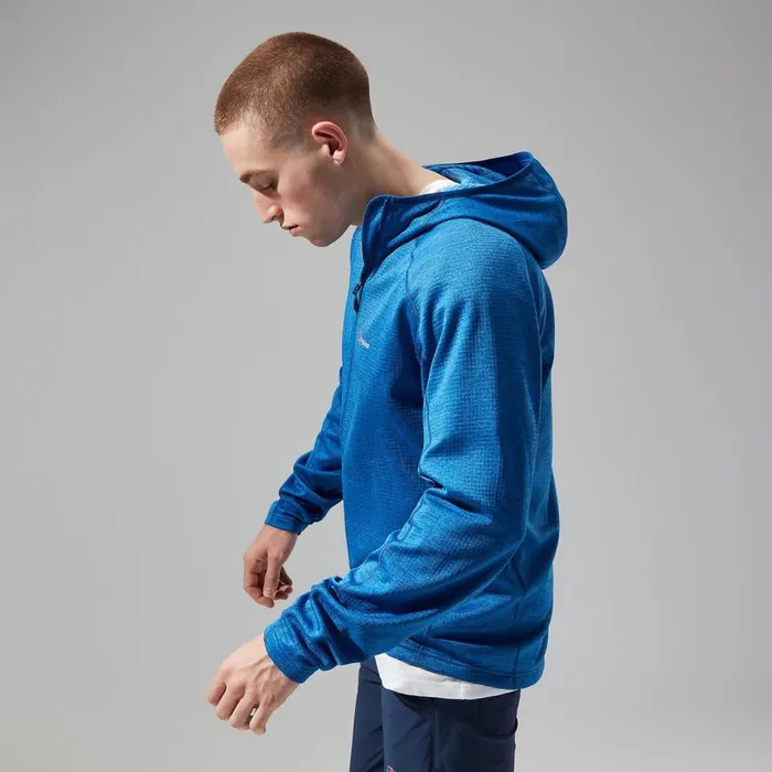 Berghaus Fleece Urban Spitzer Hooded Jacket Interactive 8211 Blue 8211 Men
