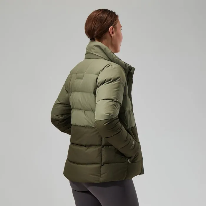 Berghaus Insulated Rosthwaite Reflect Down Jacket 8211 GreenDark Green 8211 Women