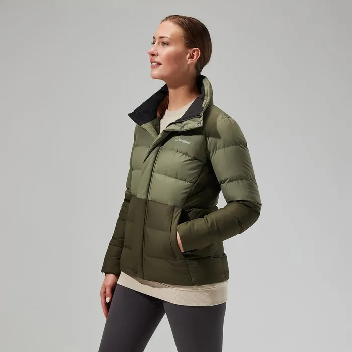 Berghaus Insulated Rosthwaite Reflect Down Jacket 8211 GreenDark Green 8211 Women