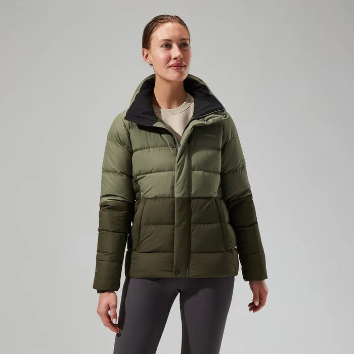 Berghaus Insulated Rosthwaite Reflect Down Jacket 8211 GreenDark Green 8211 Women