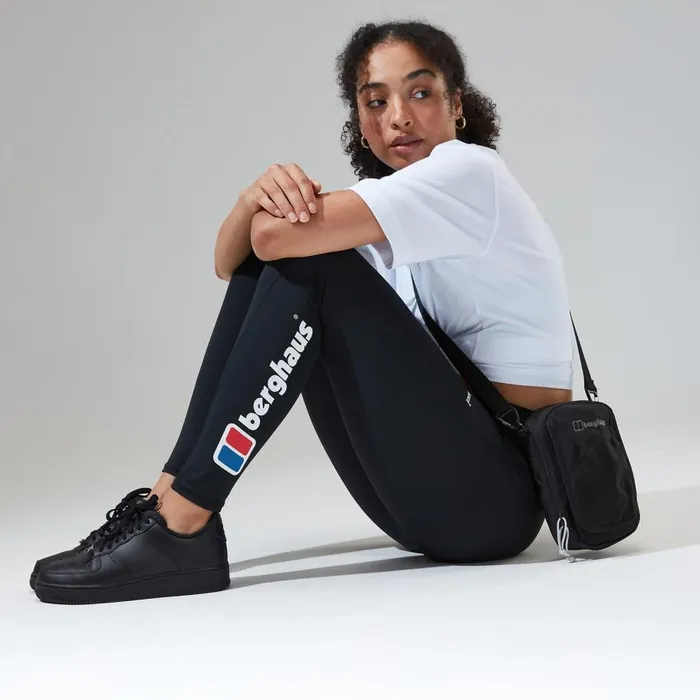 Berghaus Leggings Berghaus Big Logo Core Legging 8211 Black 8211 Women